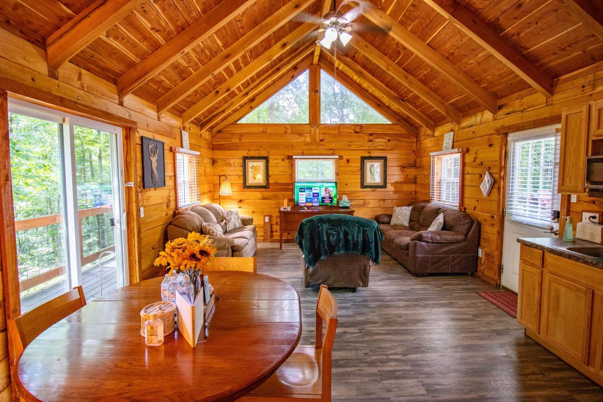 Kozy Haven Log Cabin Rentals Columbia Экстерьер фото